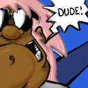 rockin' the ill pink mullet and shades by xris