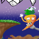 Tossed Salad with Bleu Cheese Dressing by BlackTerror