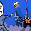 a mountain, a castle and few other things. by wirewolf