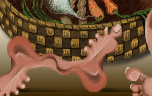 stinky feet and vegetables by raganaga