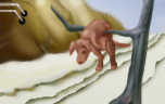 The Persistance of Wiener Dogs (apologies to Gary Larson) by PixelFish