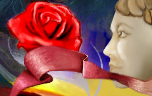 Blending 4 edges + the meditation rose by bannerimage