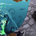 more underwater weirdness by wirewolf