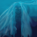 She was gone, and the only trace that she had ever existed was a wisp of her luminous hair... by Yadoking