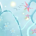 Four is the color of life by Blue Indigo