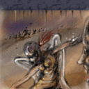 "run for yer freking life child!"  i like angels by maxetormer