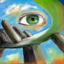 "peircing eye of the city" by maxetormer