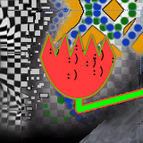 ok, Im very upset... in your tile was a note about the image area being 150x150 but It was 160x160 pixels...grrrr...yeah, i found it out when i had finished the tile and wanted to place it in the given place.... by confuzzled