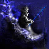 Sandman catching fish ;-) by Reko