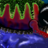 Bug with a zillion legs seeks a single head by Flit