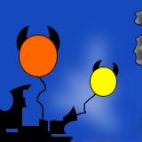 evil balloons! by mindcrime