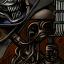 i came back ,the guy slowly died .I shot again his skull several time by jito