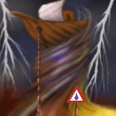 Caution: Bad Storm by hfos