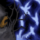 hand tree + electric wind, perhaps too much in too small a space by enzi