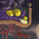 Mr Smiley takes a nap by Trollboy