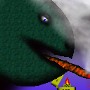 Flying in a Green Dream... the blue glow is just to eliminate endless black borders. by ixangusxi