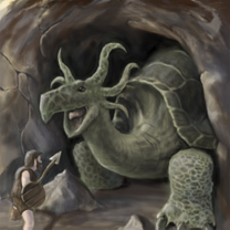 the death of caveman bob by Trollboy