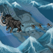 sleeping ice giant by raganaga