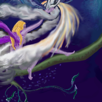 im not sure what she was trying to do, but i don't think she was expecting that much smoke by miskate