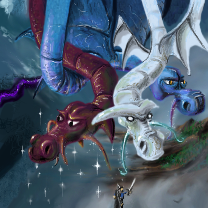 Drei Drachen. by sage