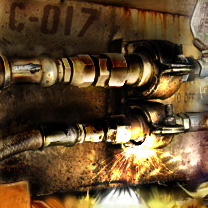 thanks to neosynthetic.deviantart.com for the rad photo of them grungy pipe things. by elmo-lester