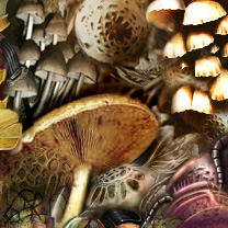 mmm Shrooms! :D thanks heaps to root88 for inviting me to all these quilts and Slothy for being a cool guy :D btw check out Spoks comb over :) by elmo-lester