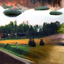 o my first tile on this quilt. i liked the field and the random flying stones by gravyninja