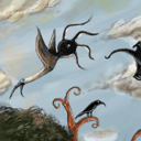 "3 odd birds" by maxetormer