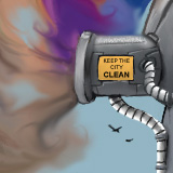 Keep the city clean! by TonchyZ