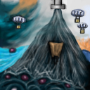 A Mountain of Water. Very difficult borders to work with thankfully the bottom one was really good by gravyninja