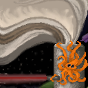 Had some interesting stuff to work with... Don't really know where the squid came from... It appears to be rather proficient with that laser, though. by josa