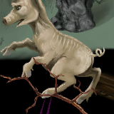 arboreal baby pig by raganaga