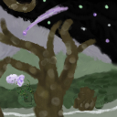 Haven't you ever had that dream about the shooting star, the flying feesh, and the spotted trees? by gamma
