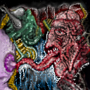 "the night heinzon went crazy" (all borders was bad .. the left had a dark line, the two others were black. but i love you anyway.. !! by heinzon