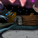 Hmmm... could be a huge sewer bong or something... by fraxyl