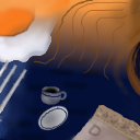 Coffee & eggs by Archimago