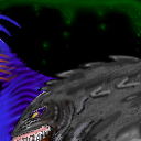 attack of the silver alien by mask