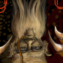 Old Guy Smokin' by root88