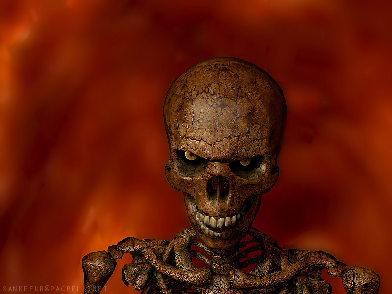 Image of the day for Oct, 22 2026 by Jerry Sandefur Skeleton