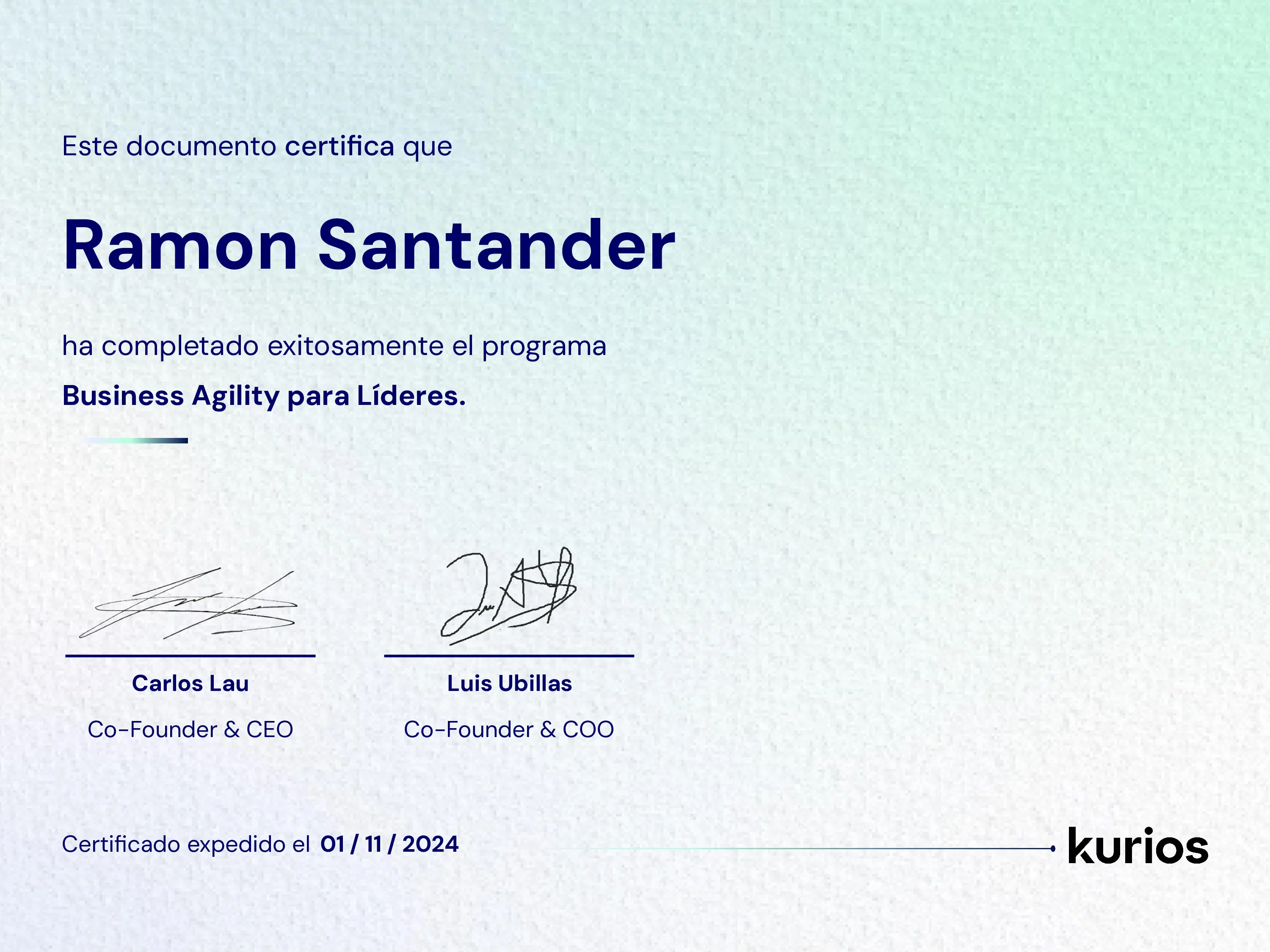Certificado