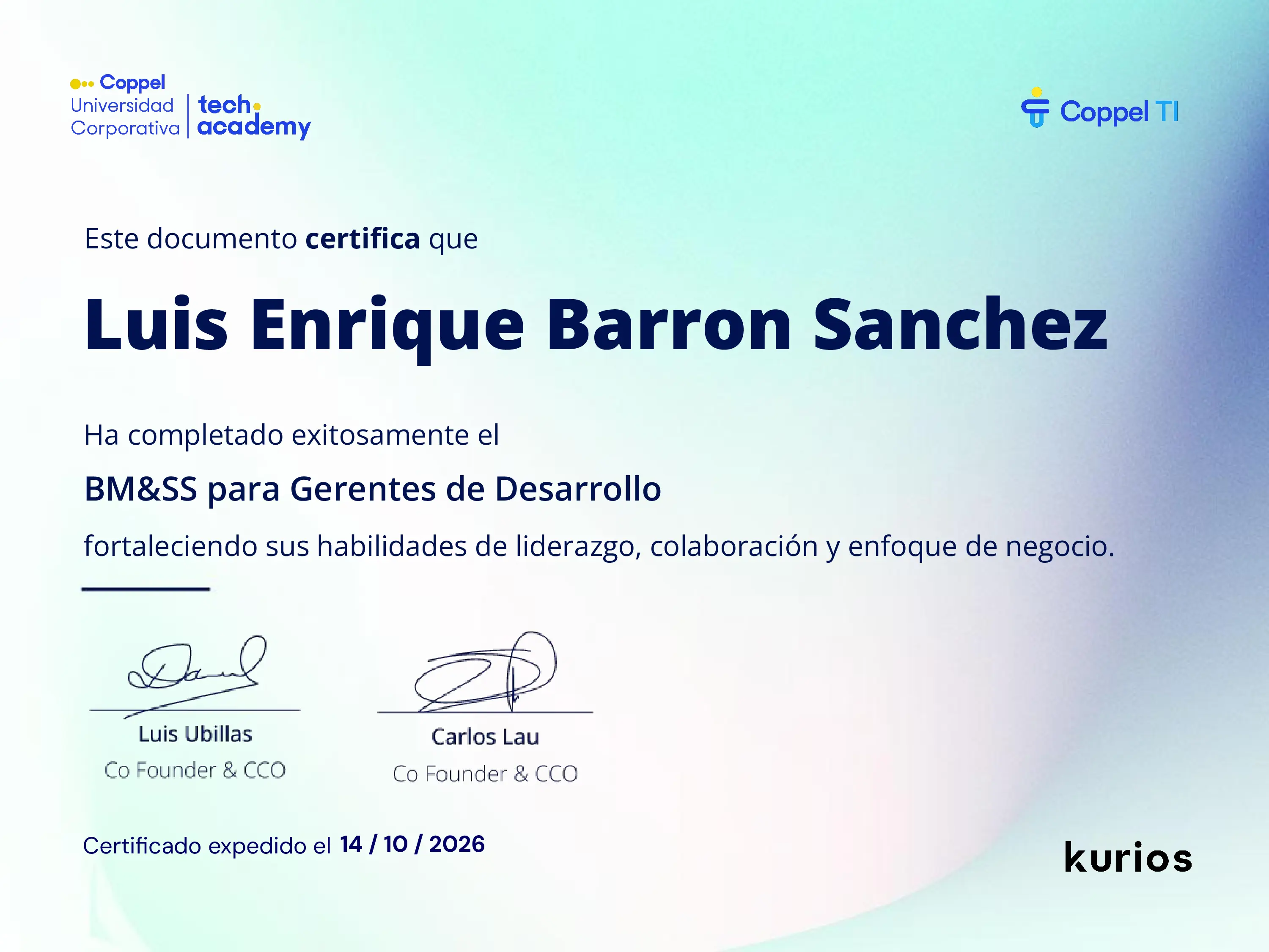 Certificado