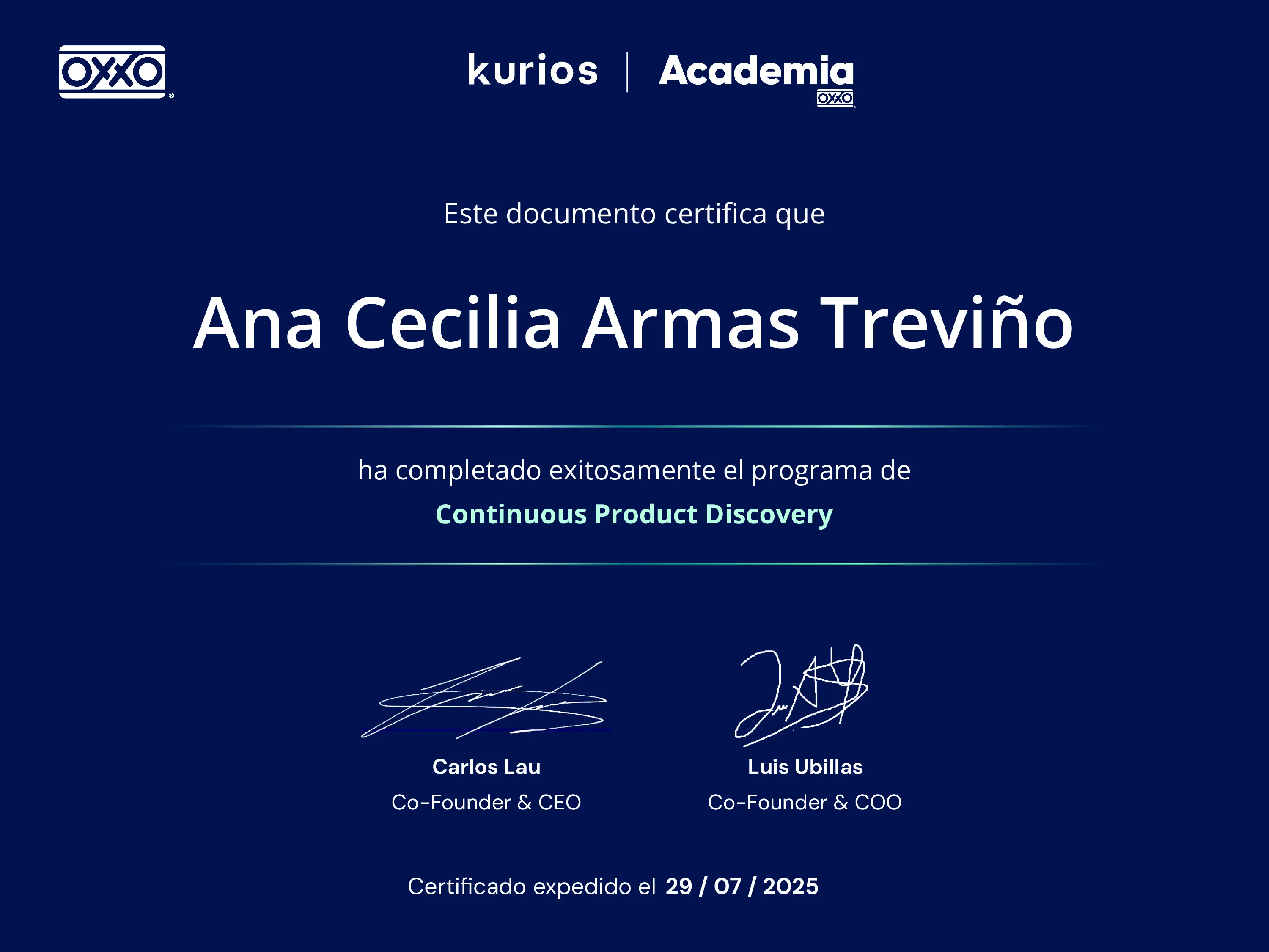 Certificado
