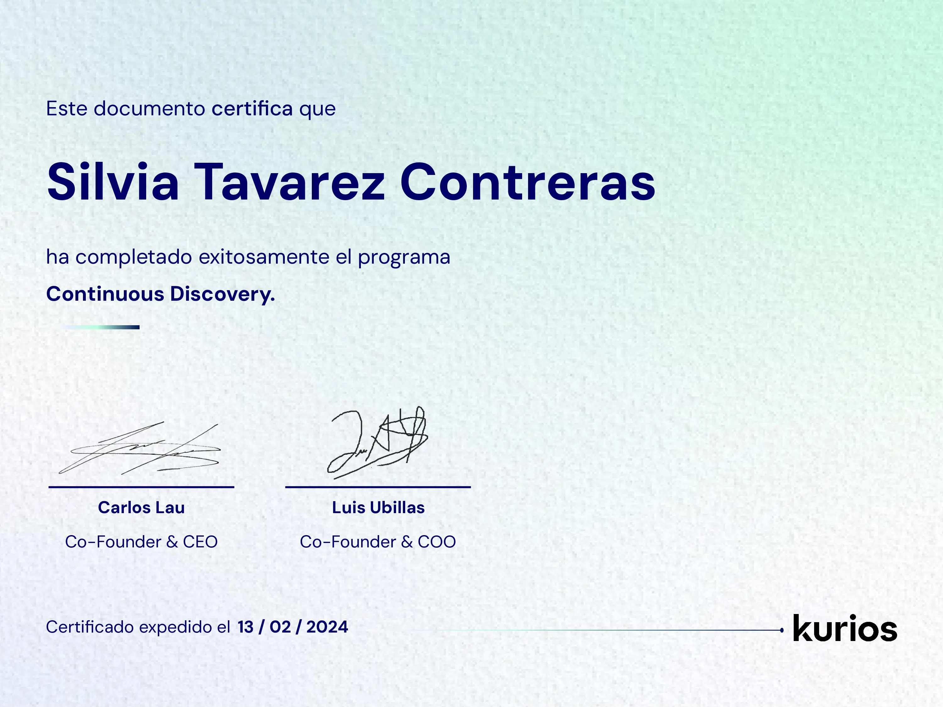Certificado