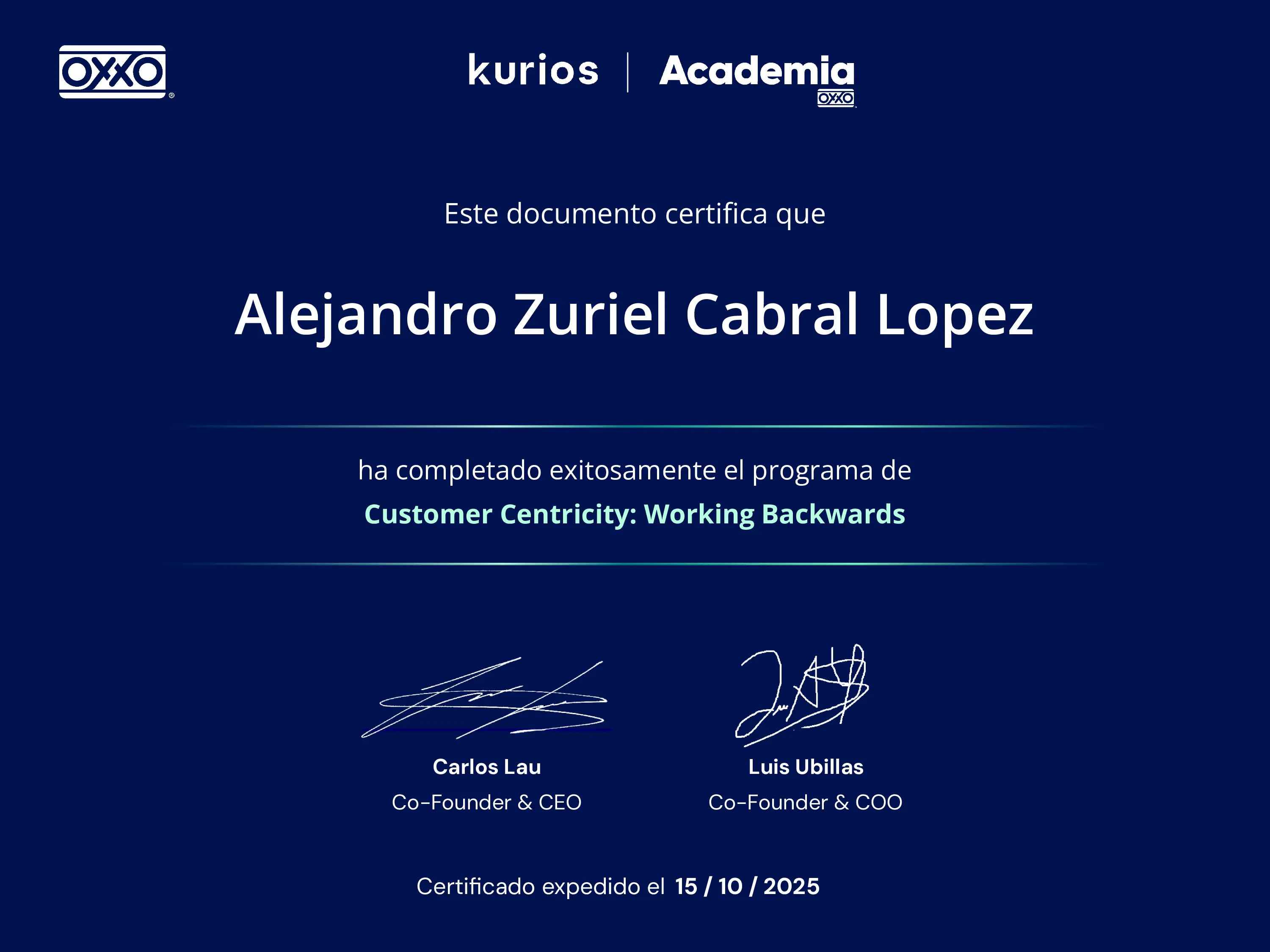 Certificado