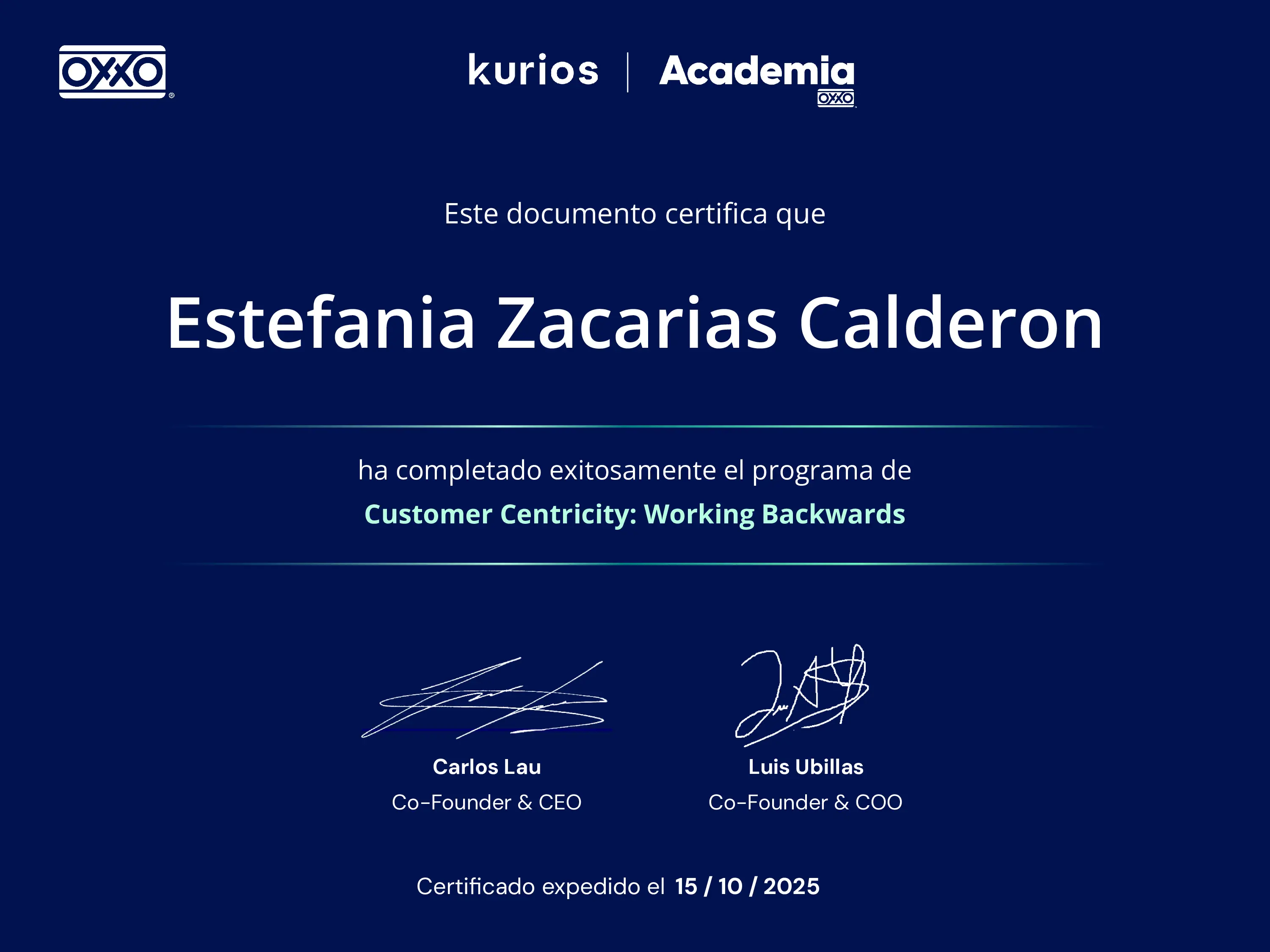 Certificado