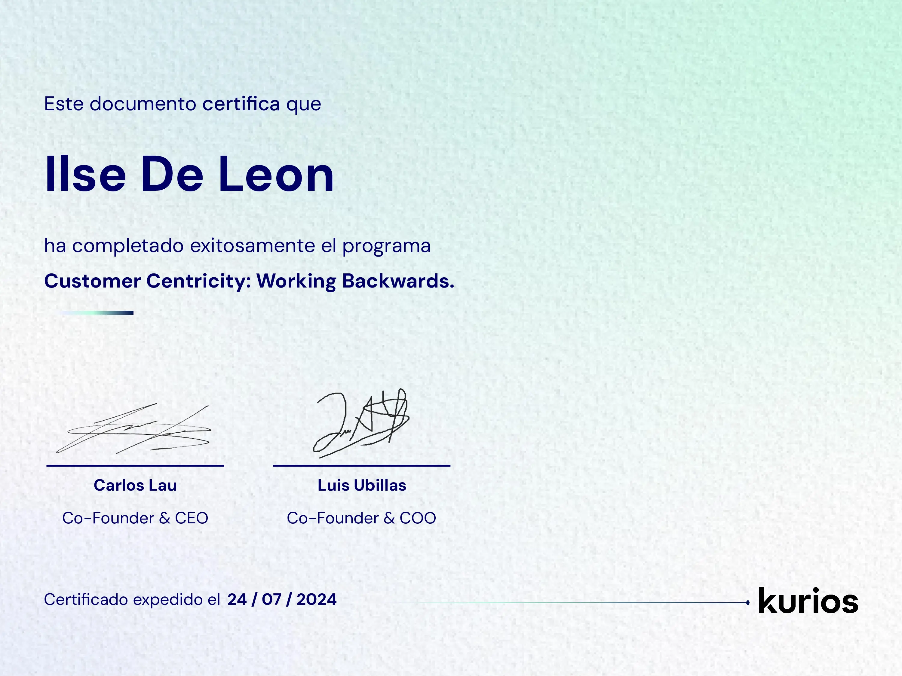 Certificado