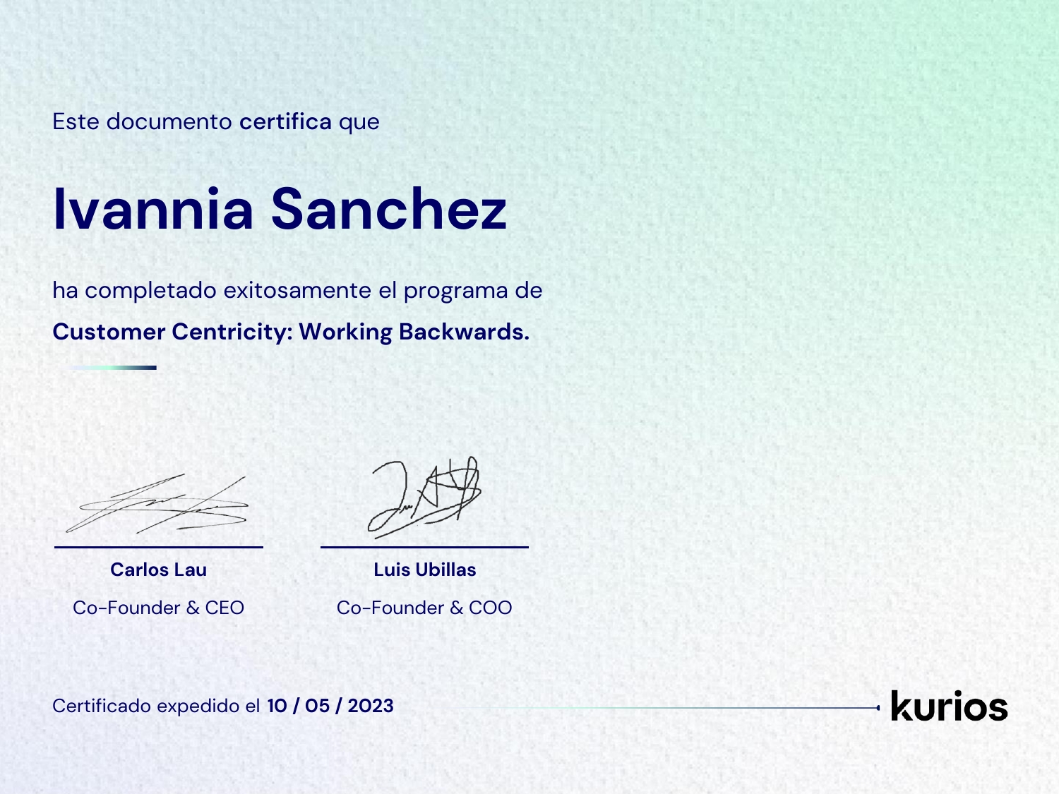 Certificado