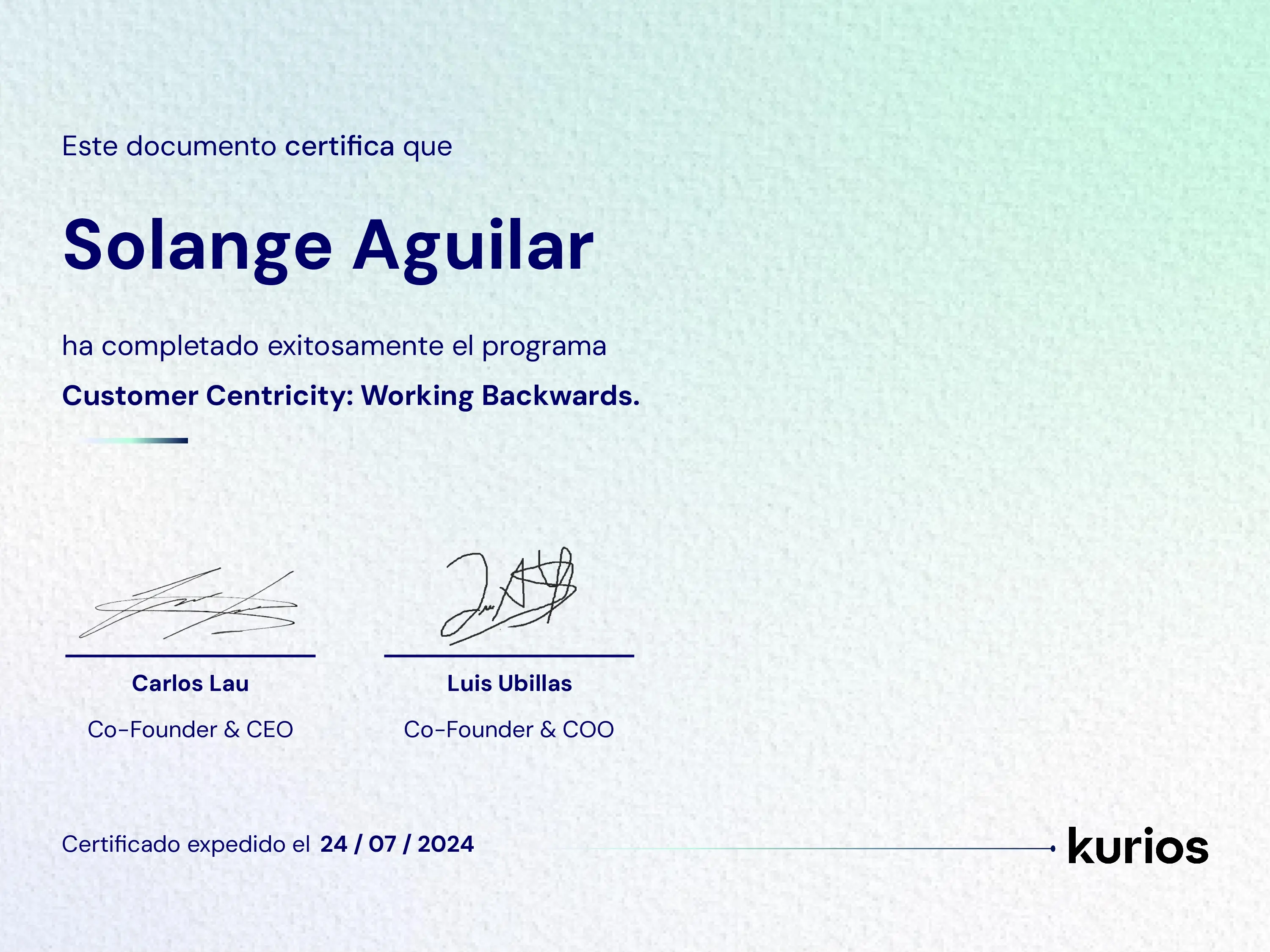 Certificado