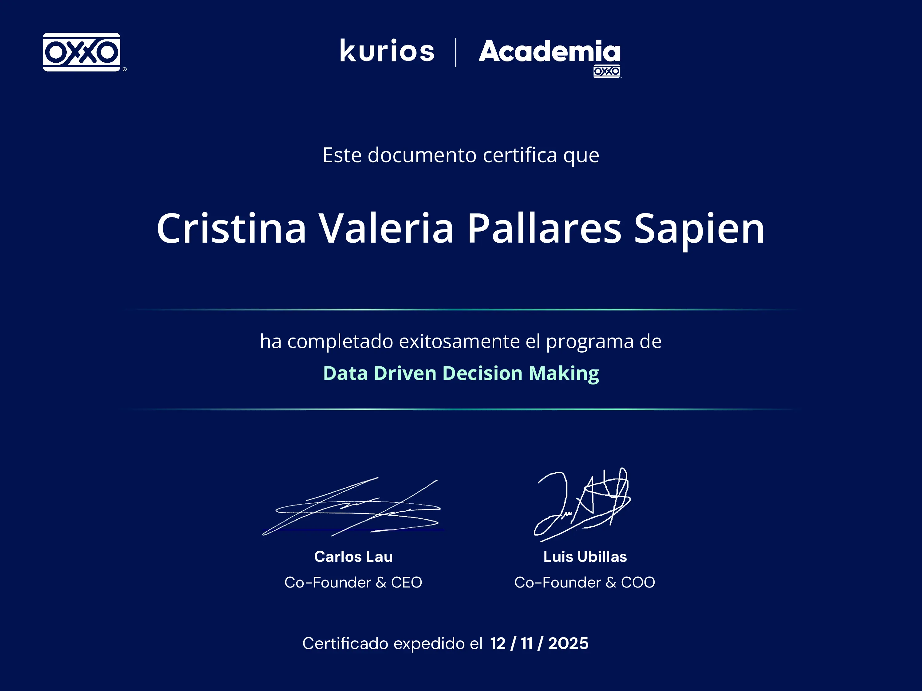 Certificado