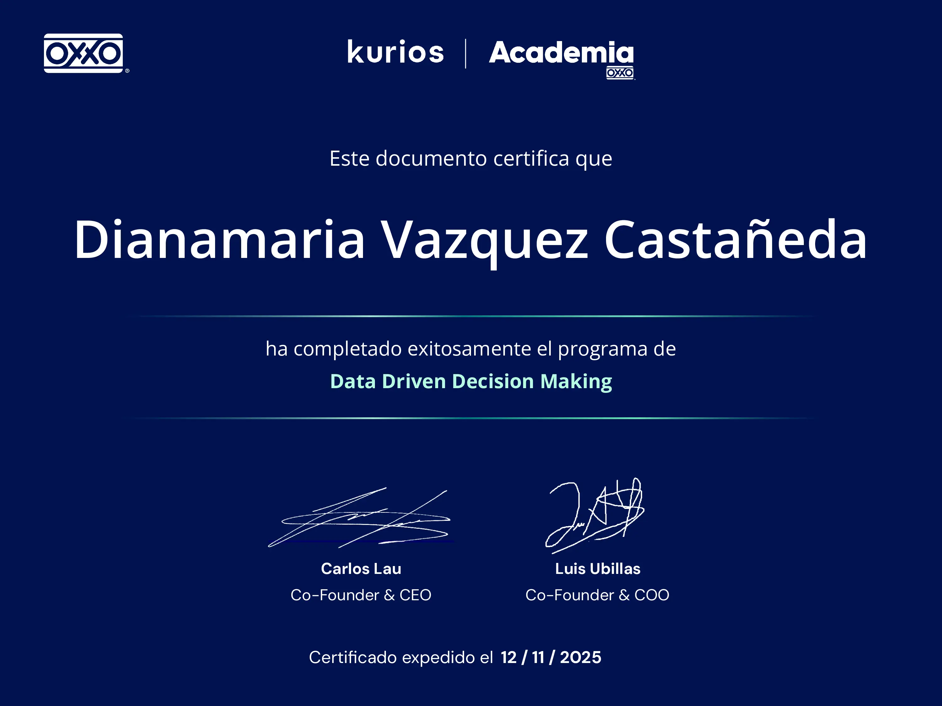 Certificado